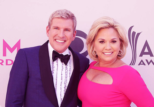 Image of Todd and Julie Chrisley attended the 52nd Academy of Country Music Awards heal at T-Mobile Arena in 2017, Las Vegas, Nevada