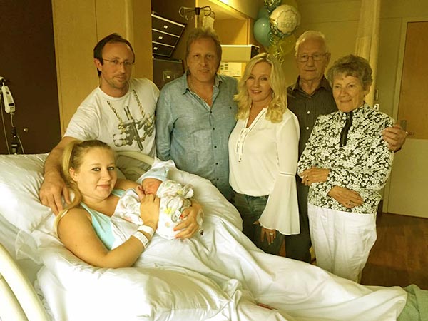 Image of Nina Hansen gave birth to Sig Hansen's first grandson, Jaxsen