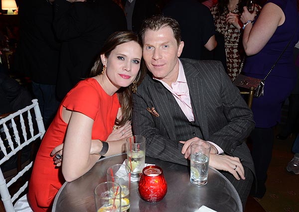 Image of Sophie Flay's parents, Kate Connelly and Bobby Flay