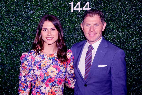 Image of Bobby Flay with his daughter, Sophie Flay